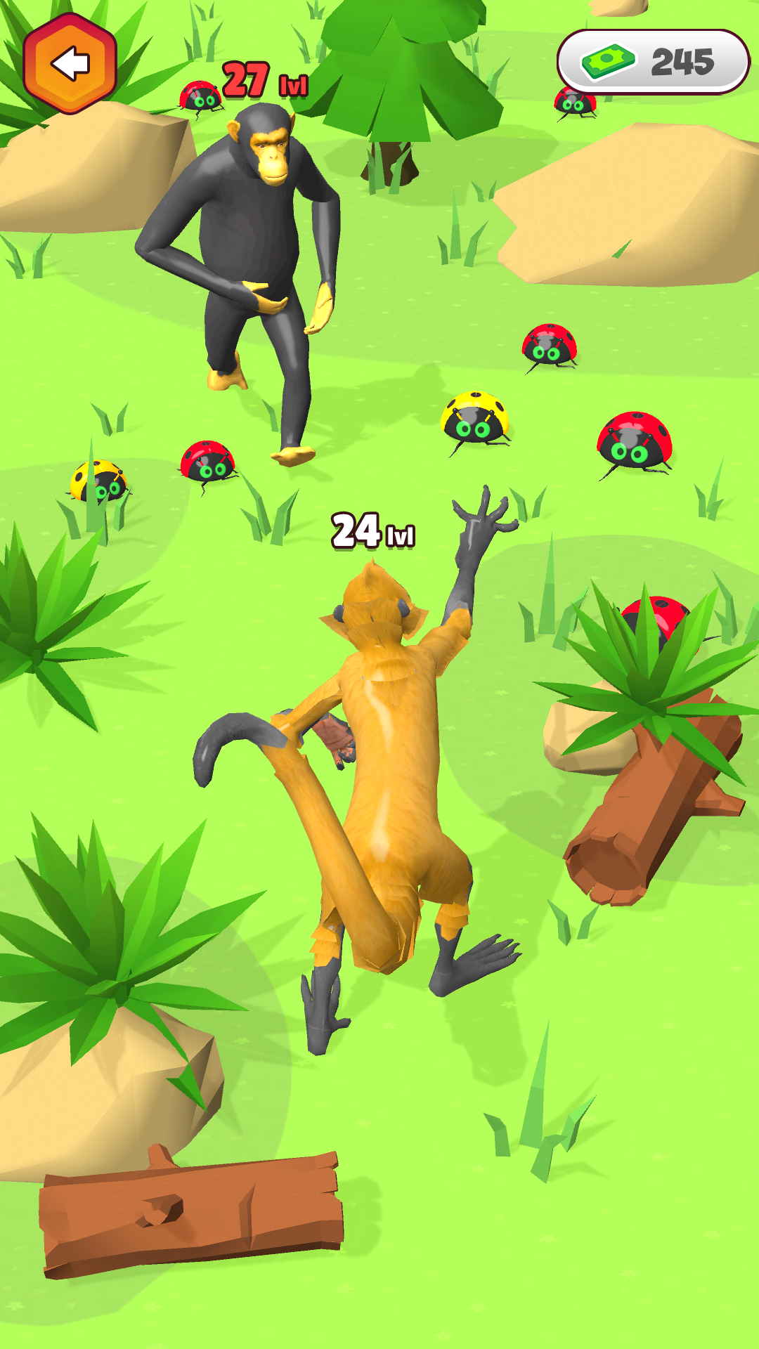 Human Evolution : Runner Game Game Screenshot