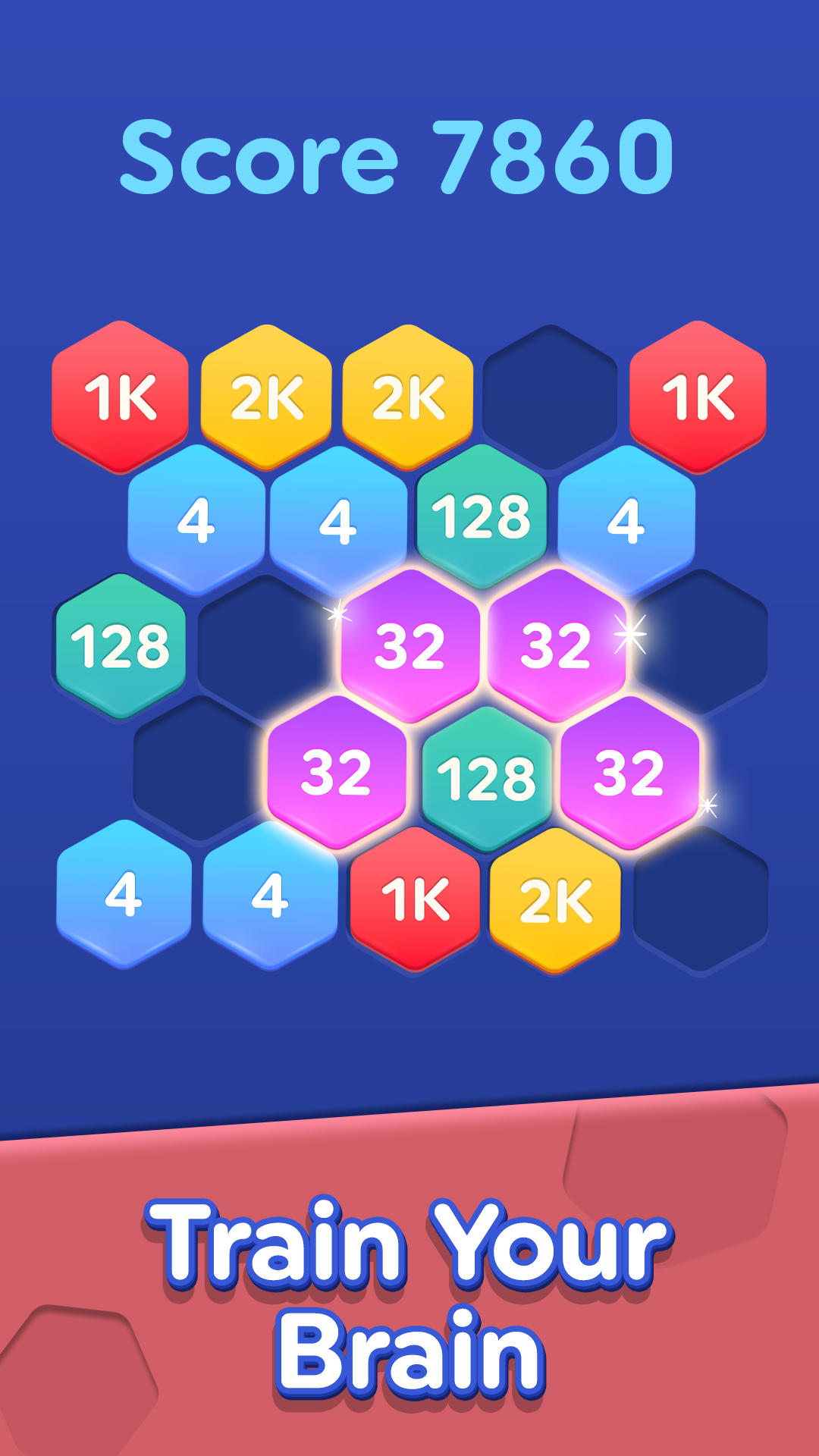 Скриншот игры Merge Number 2048