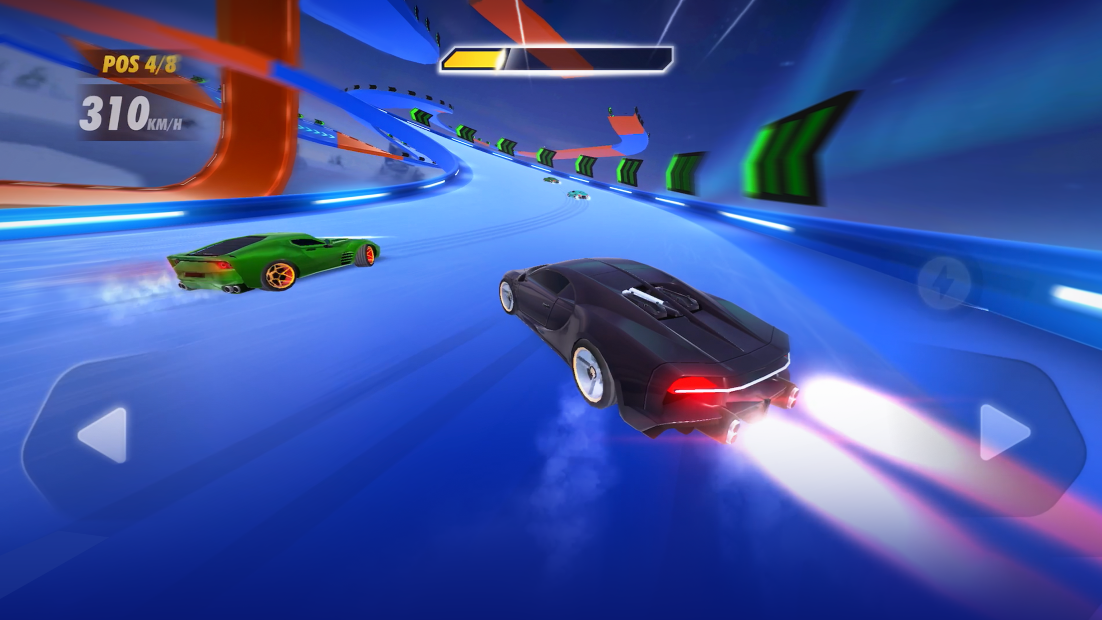 Screenshot of Nitro Wheels 3D Drifting Game
