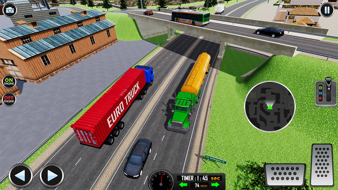 Screenshot of Euro Truck Games: Driving Sim
