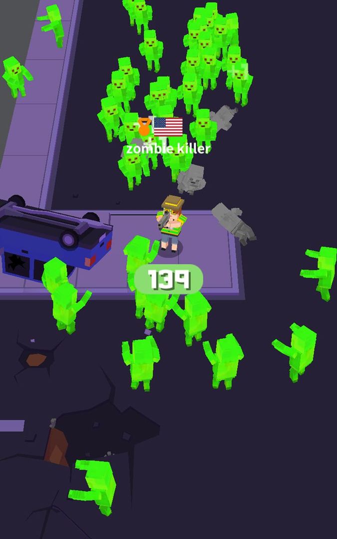 Zombie.io : 3 Nights survival screenshot game