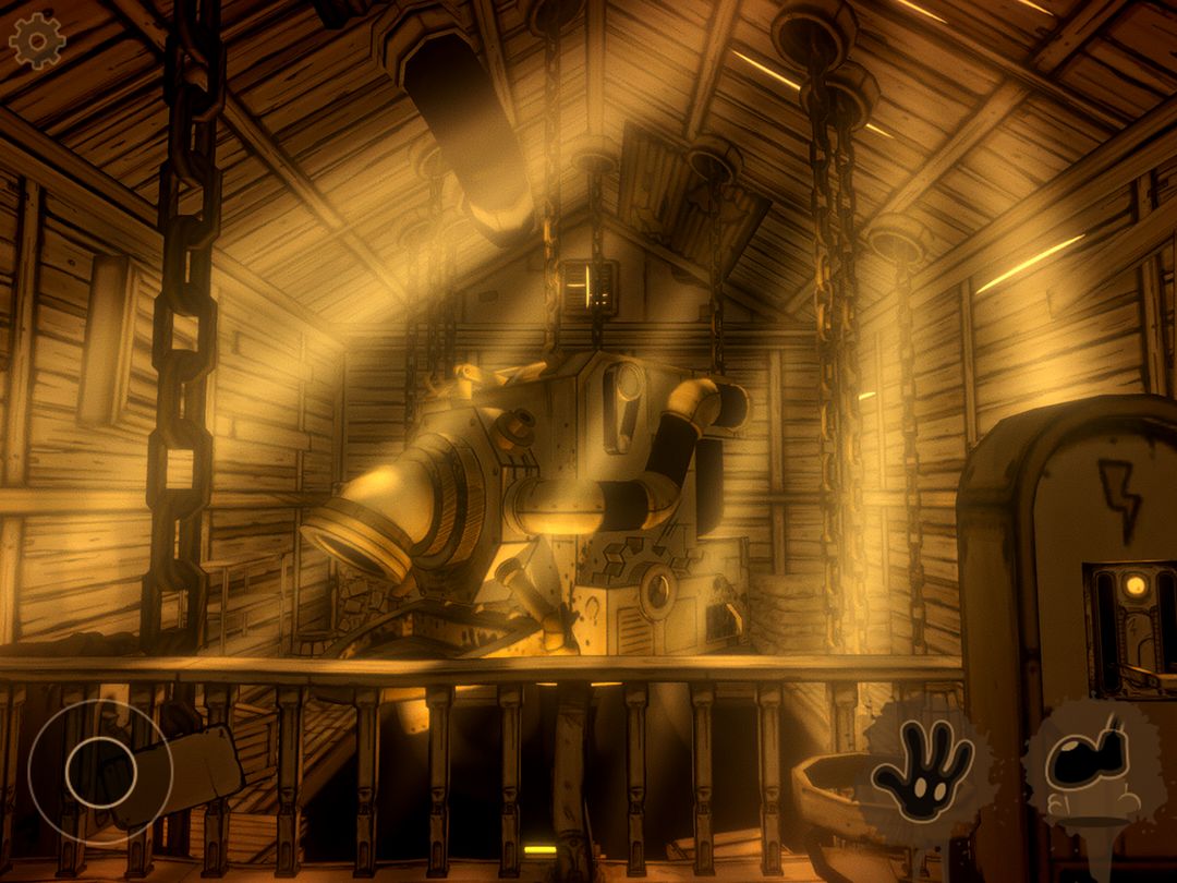 Screenshot of Bendy and the Ink Machine