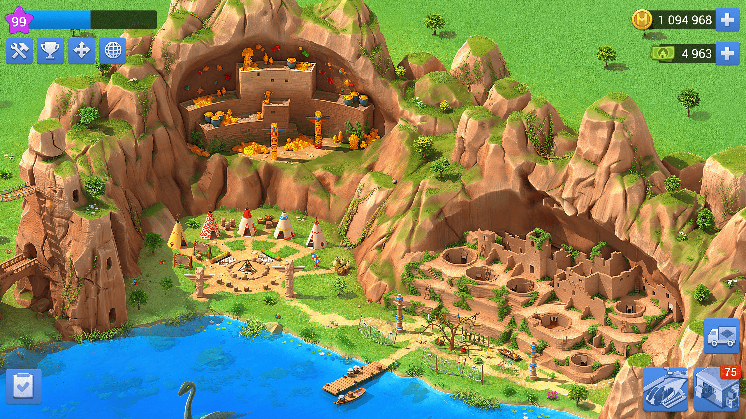 Cuplikan Layar Game Megapolis: City Building Sim