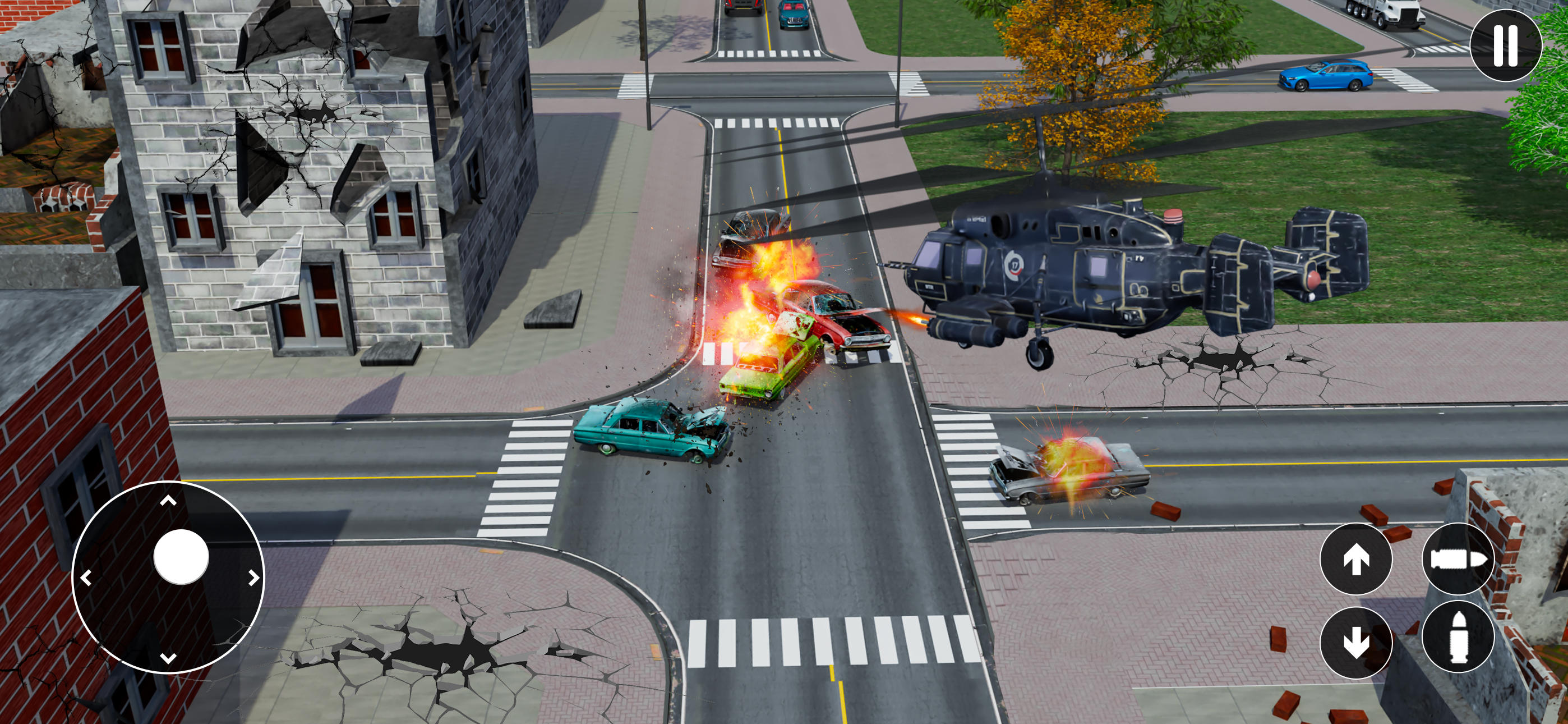 Tear Down City Smash Game Screenshot