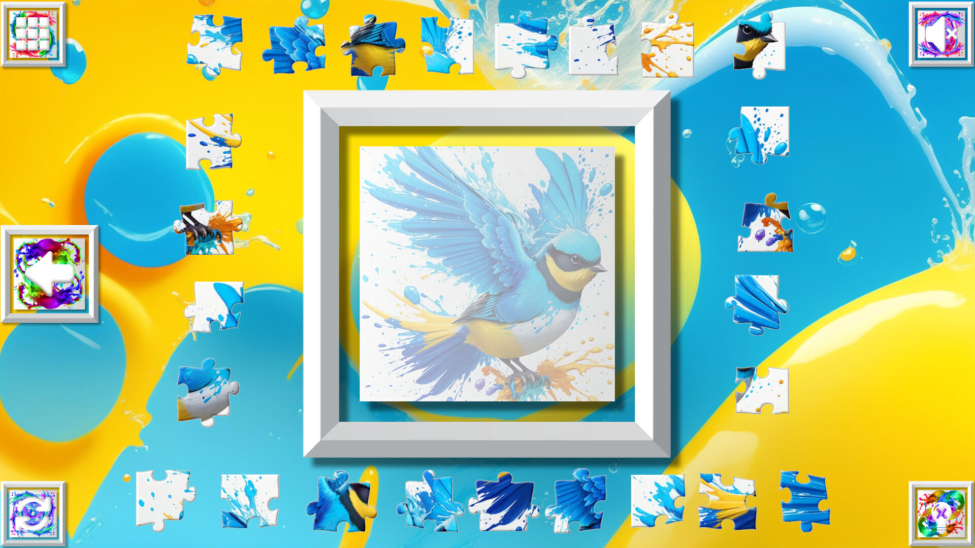 Screenshot of Color Splash: Birds