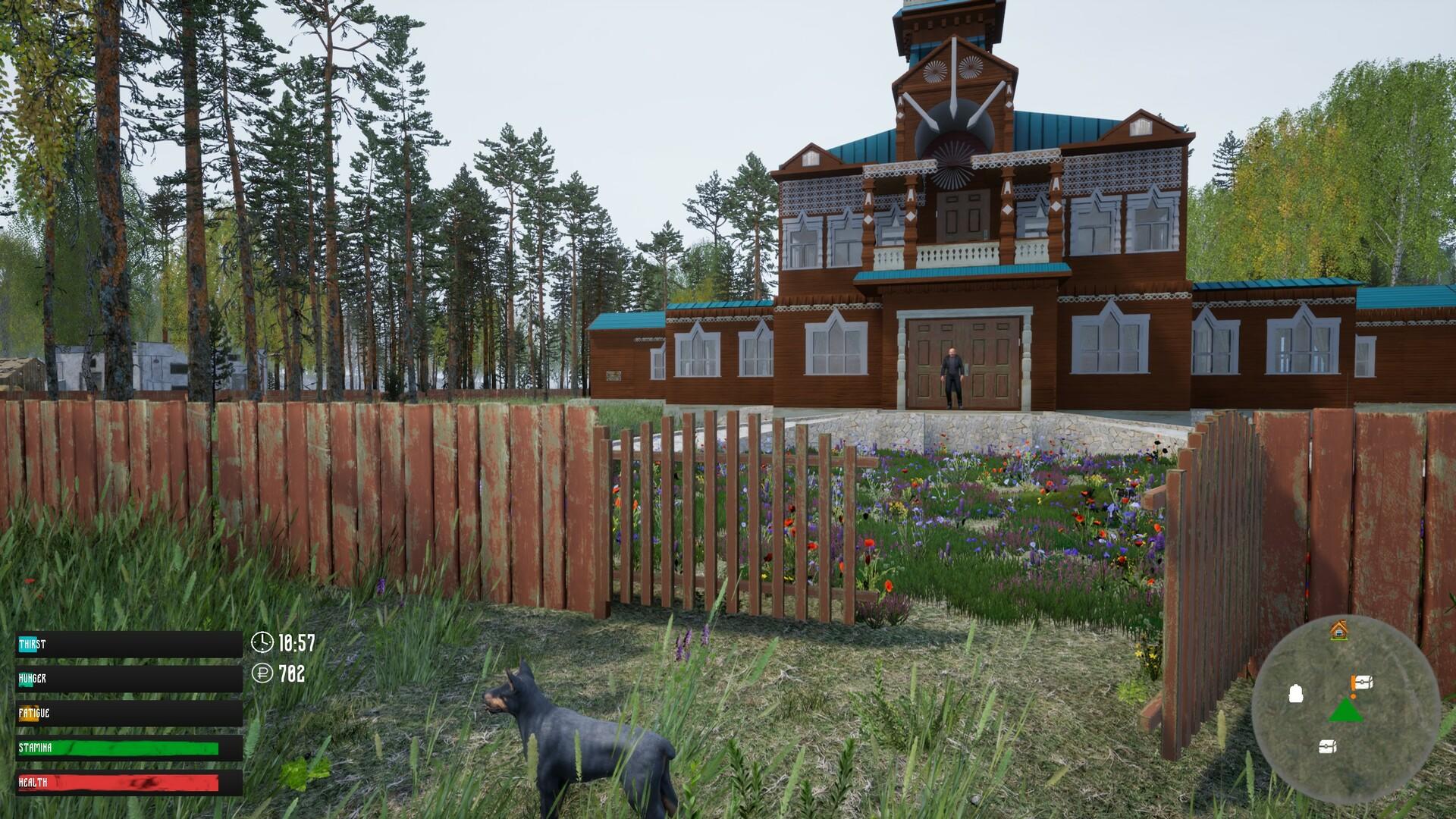 Russian Village Simulator 게임 스크린 샷