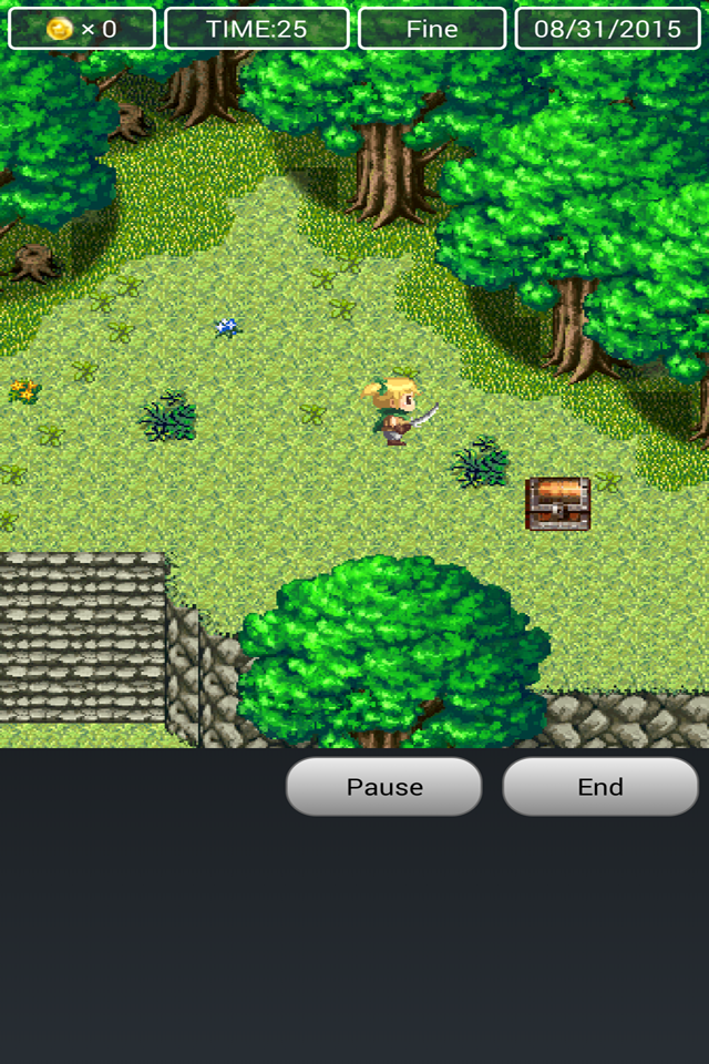 Cash Reward RPG DORAKEN Game Screenshot