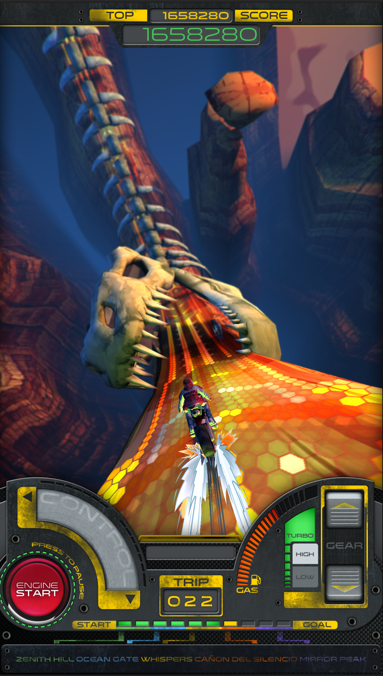Moto RKD dash Game Screenshot