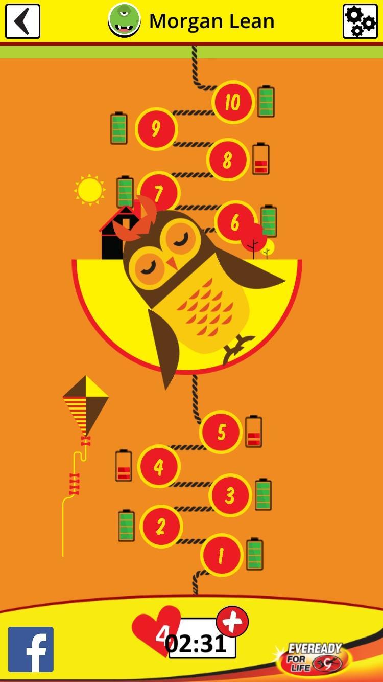 Eveready Big Playdate Game Screenshot