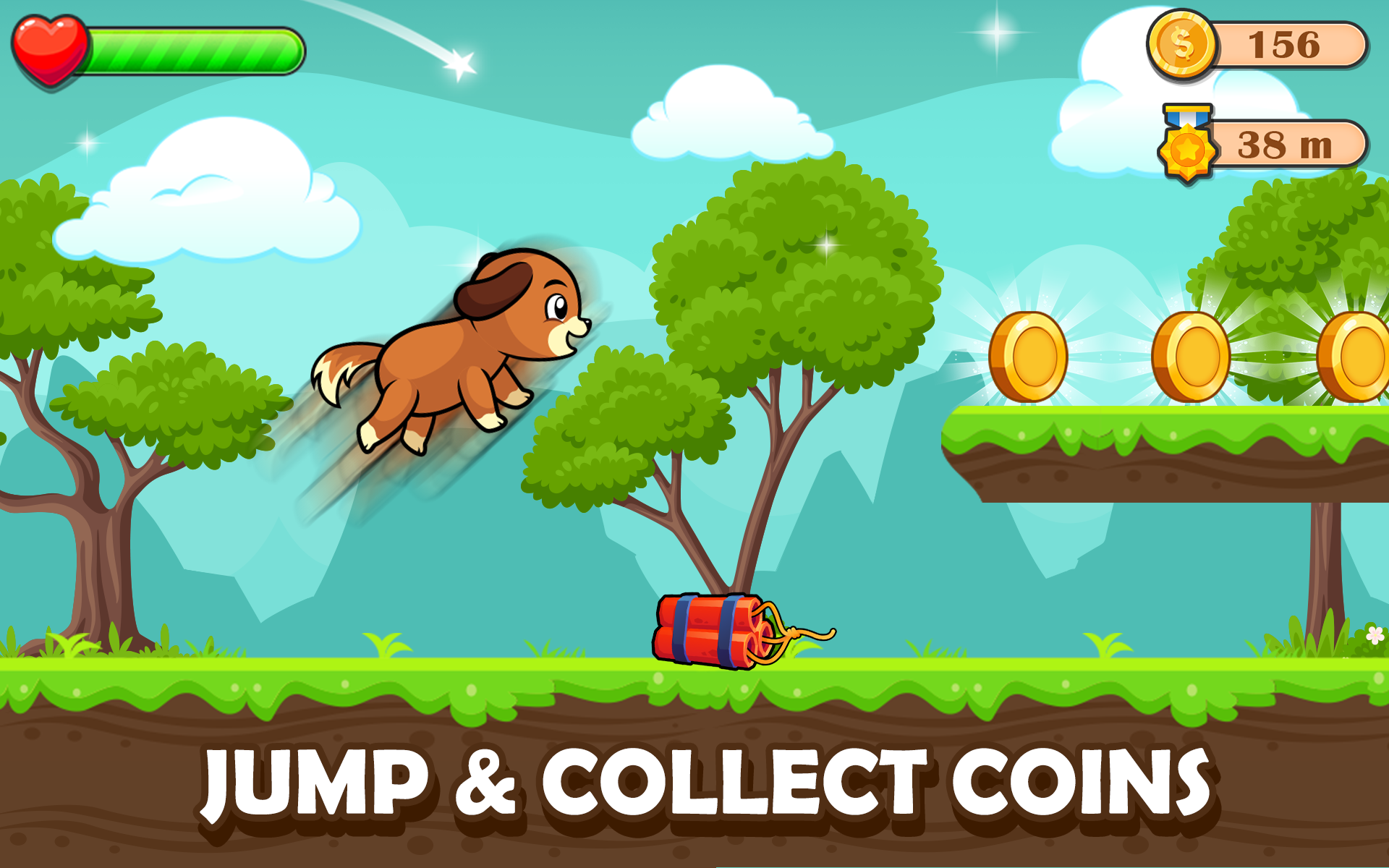 Cuplikan Layar Game Endless Dog Run - Running Game