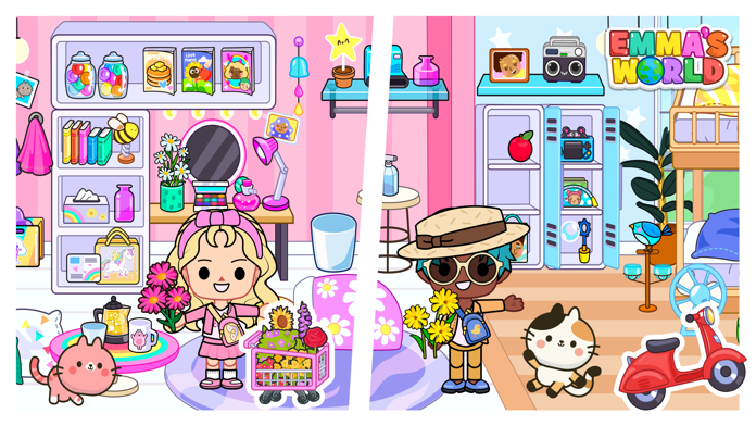 Emma's World - Town & Family Game Screenshot