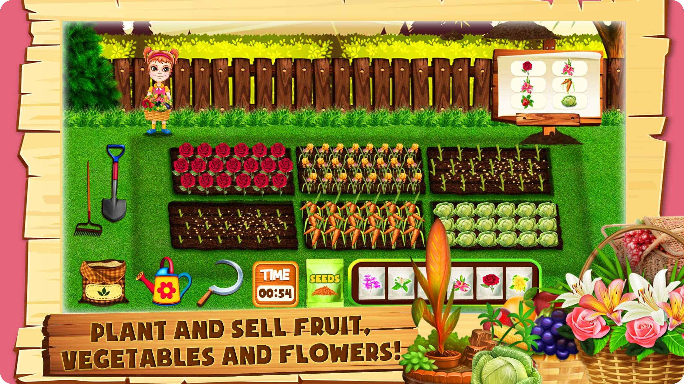 Screenshot of Garden Design Flower Decor