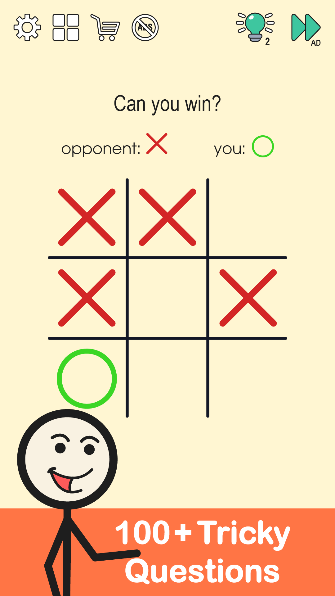 Brain Challenge - Think Outside Game Screenshot