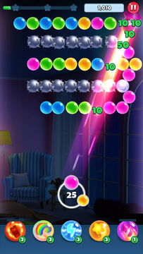 Cuplikan Layar Game Bubble Shooter