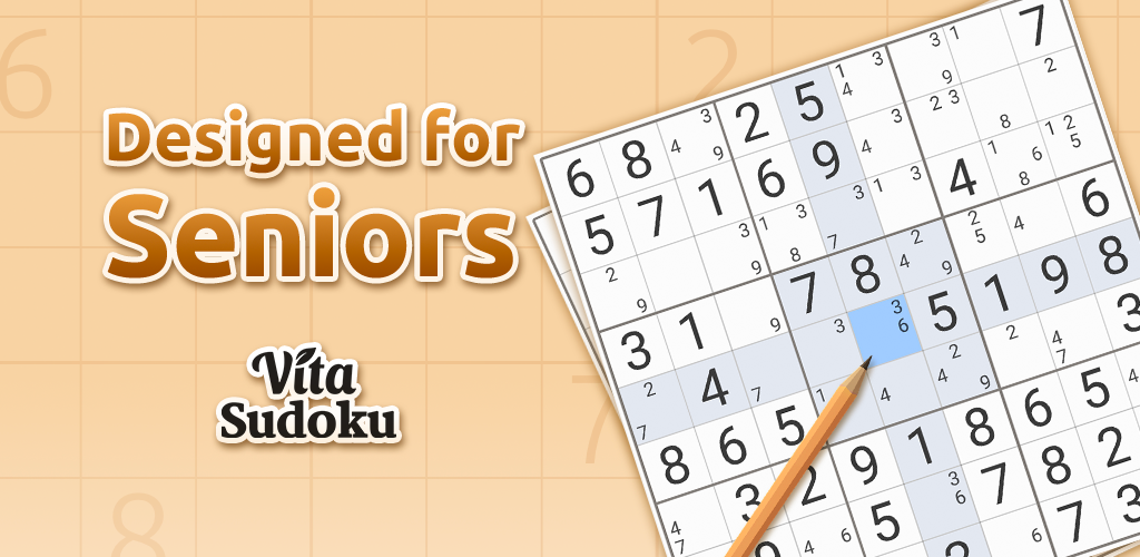 Banner of Vita Sudoku for Seniors 