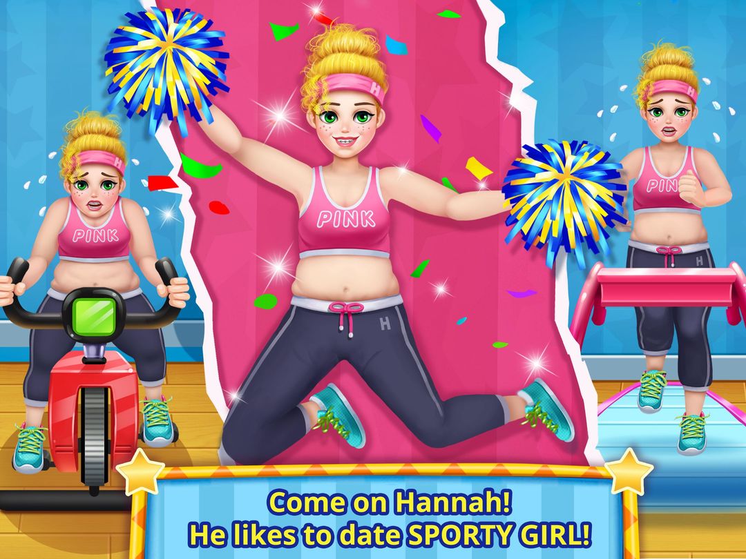 Screenshot of Nerdy Girl High School Games