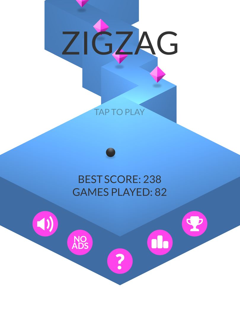 ZigZag 게임 스크린 샷