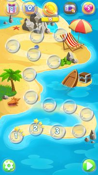 Sea Mania Island: Free Match3 Game Screenshot