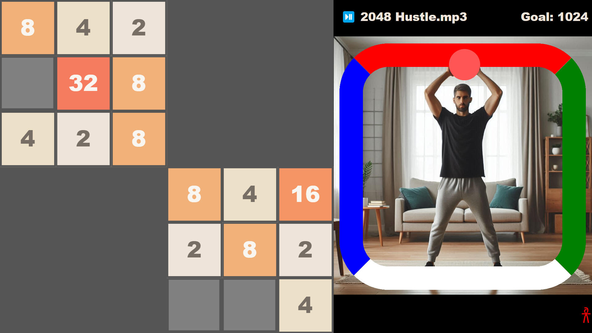 Active 2048 Body Control for Android/iOS - TapTap