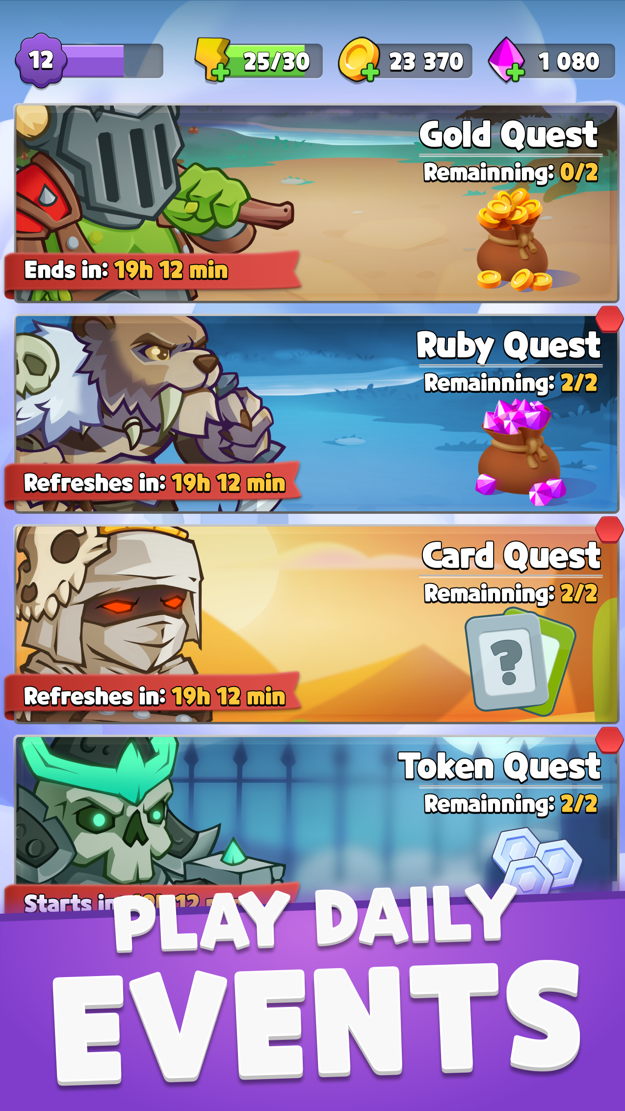 Screenshot 4 of Random Rush - Tower Defense TD 