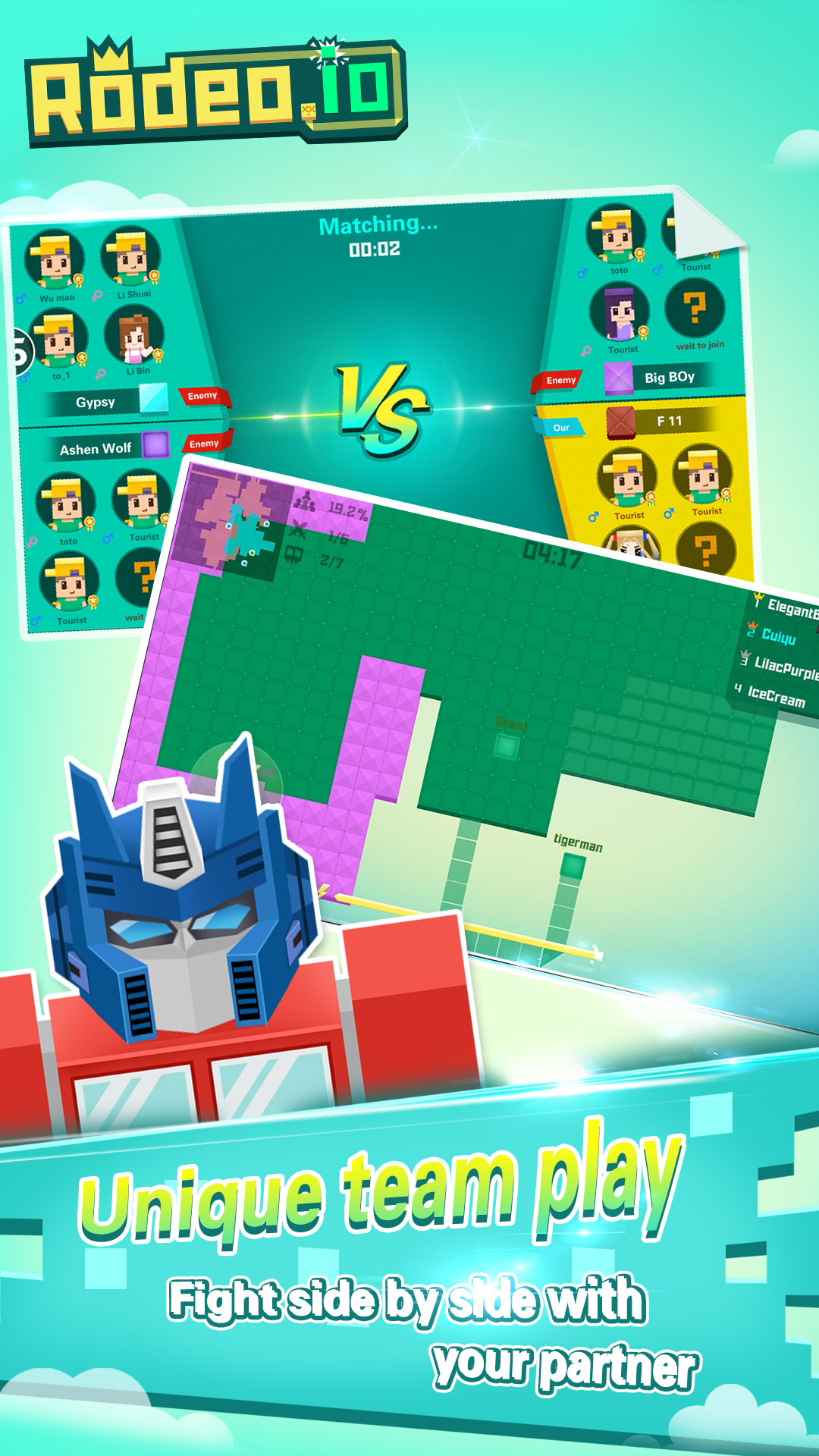 Rodeo.io Game Screenshot