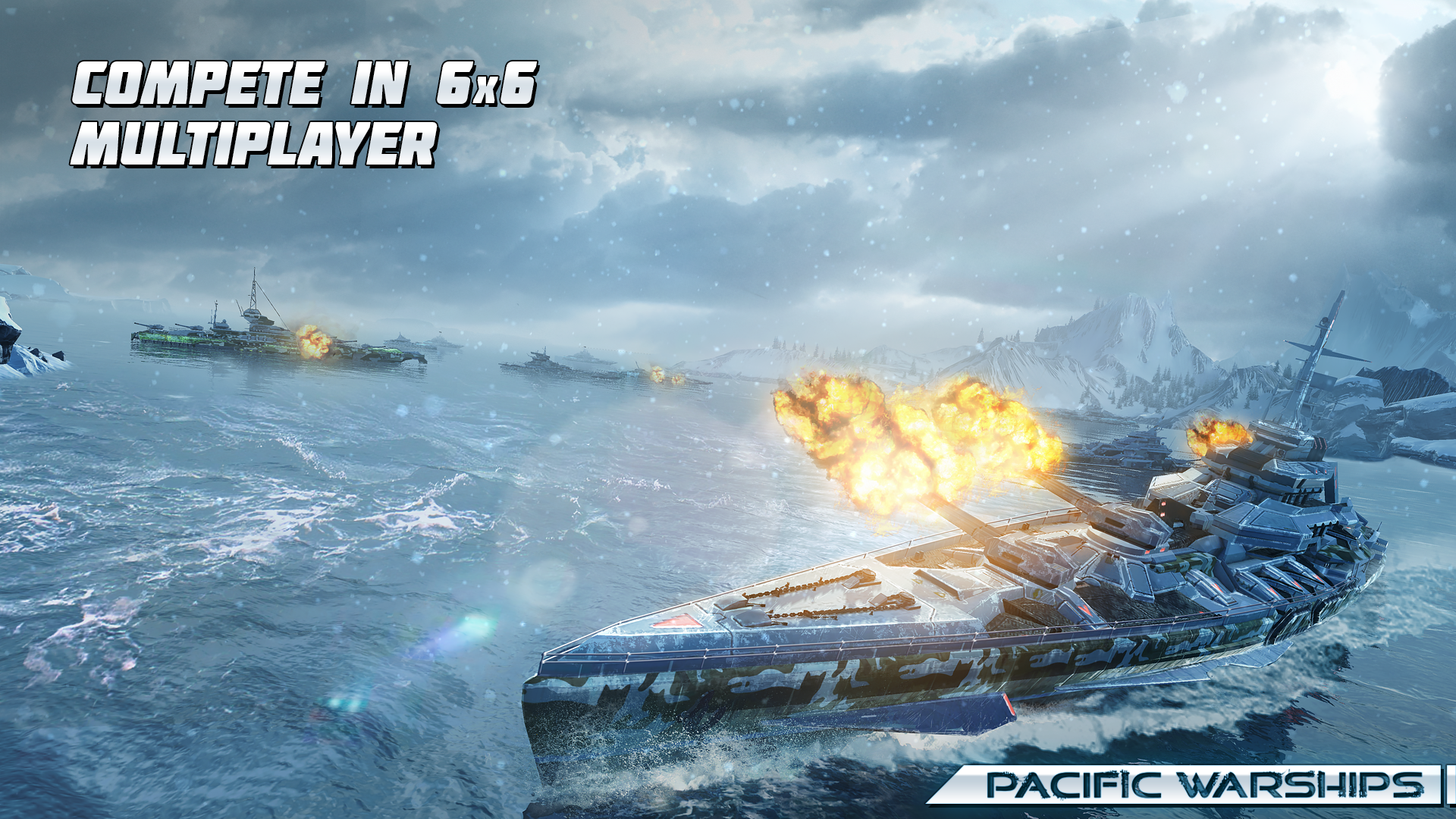Pacific Warships: Naval PvP Game Screenshot