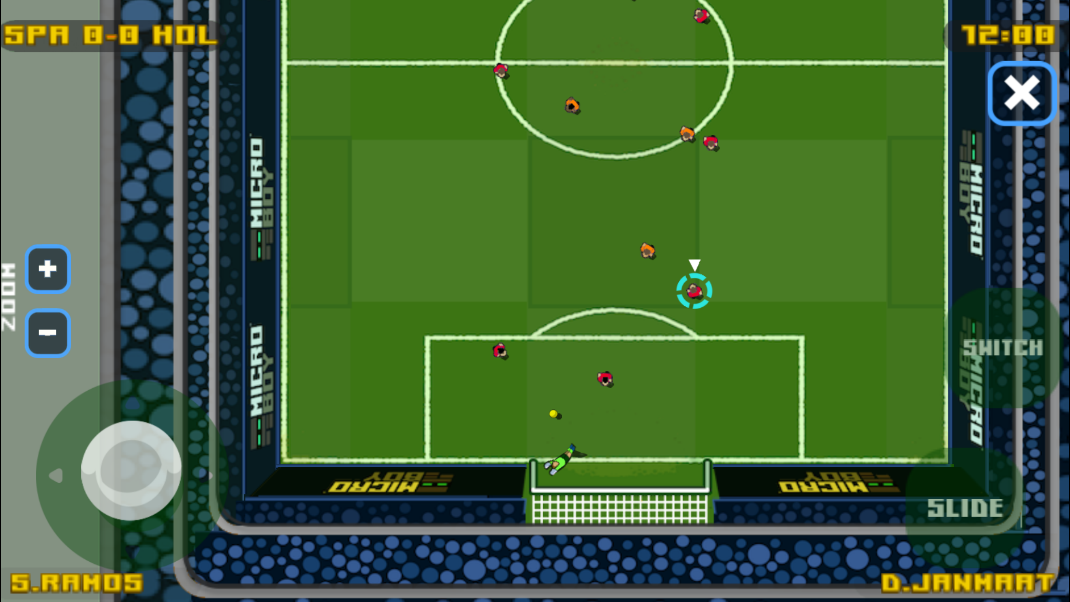 MicroSoccer Game Screenshot