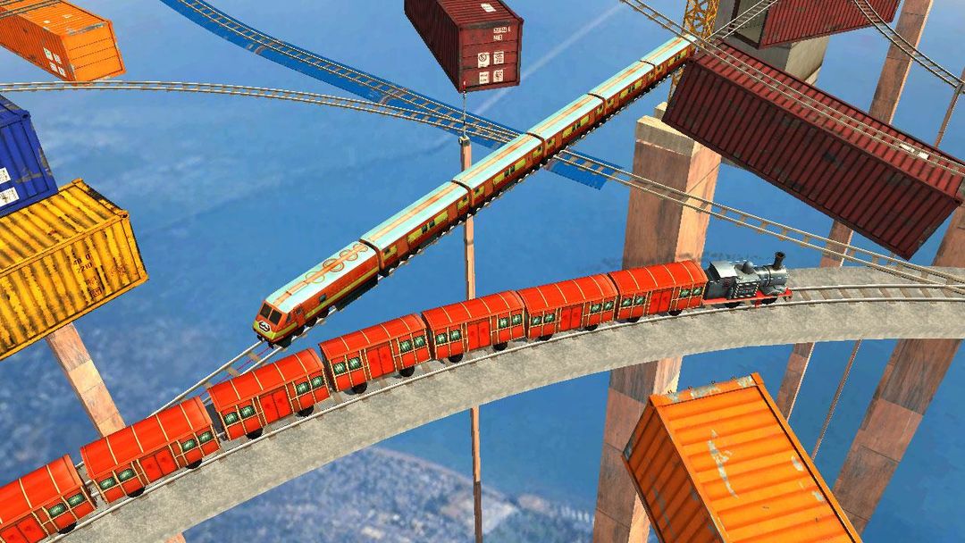 Train Games Impossible Sim 게임 스크린 샷
