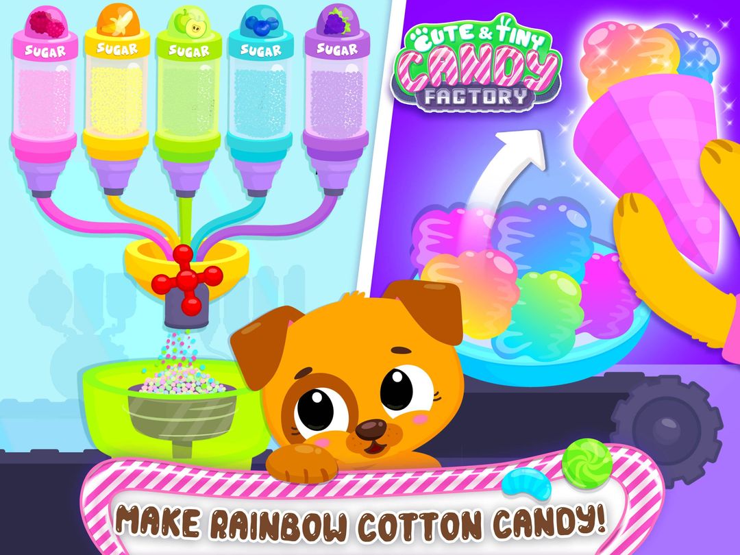 Cute & Tiny Candy Factory - Sweet Dessert Maker 게임 스크린 샷