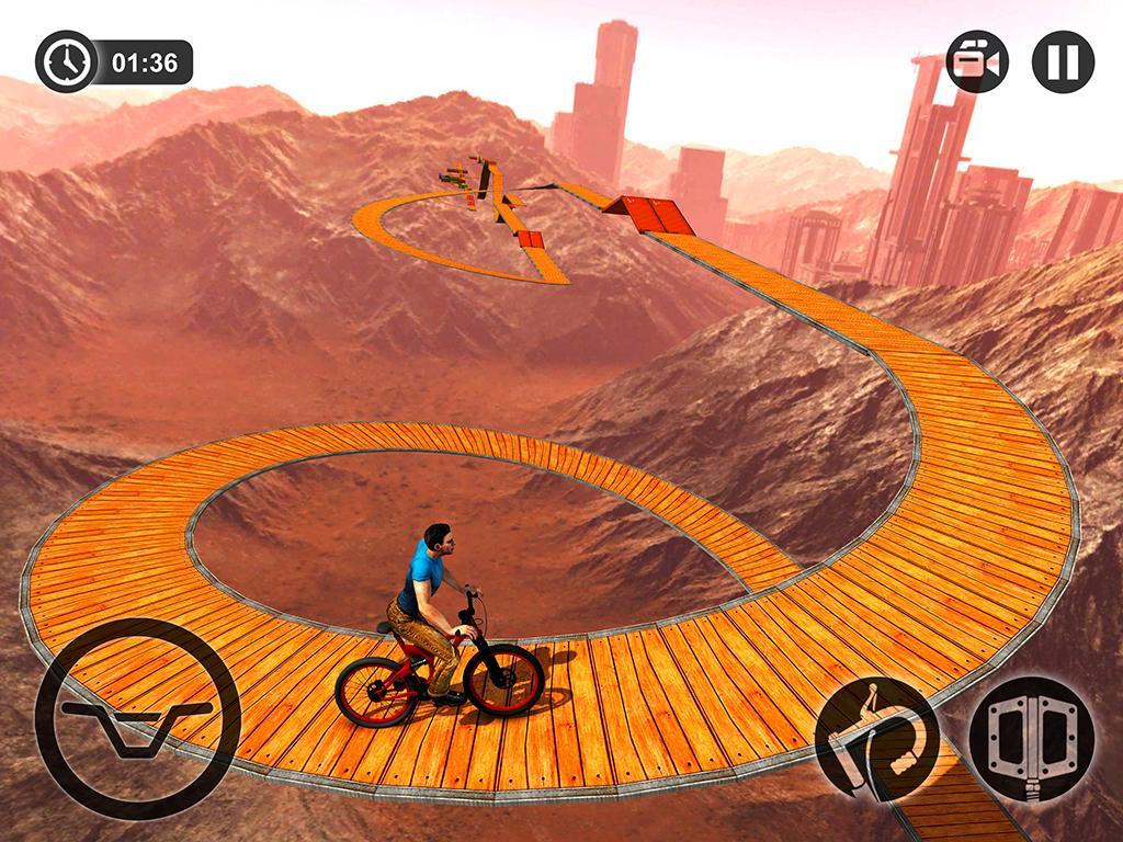 不可能的BMX自行車特技遊戲截圖