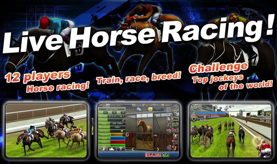 iHorse™ GO: PvP Horse Racing ภาพหน้าจอเกม