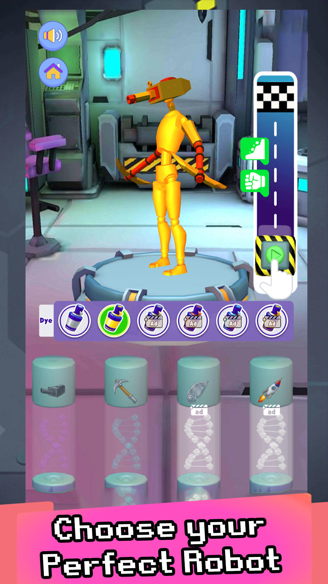 Captura de Tela do Jogo Iron Machine Merge