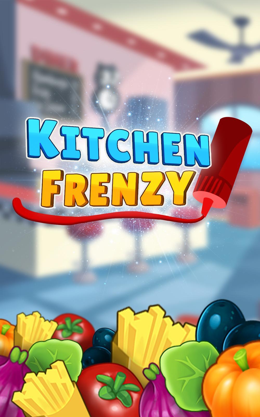 Screenshot of Kitchen Frenzy Match 3 Game
