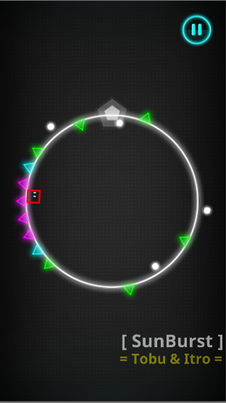 Beat Circle screenshot game