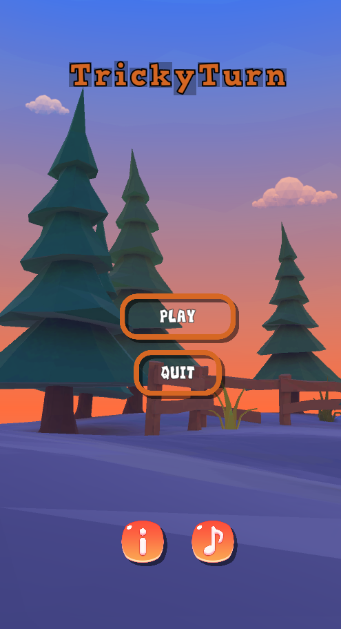 TrickyTurn Game Screenshot