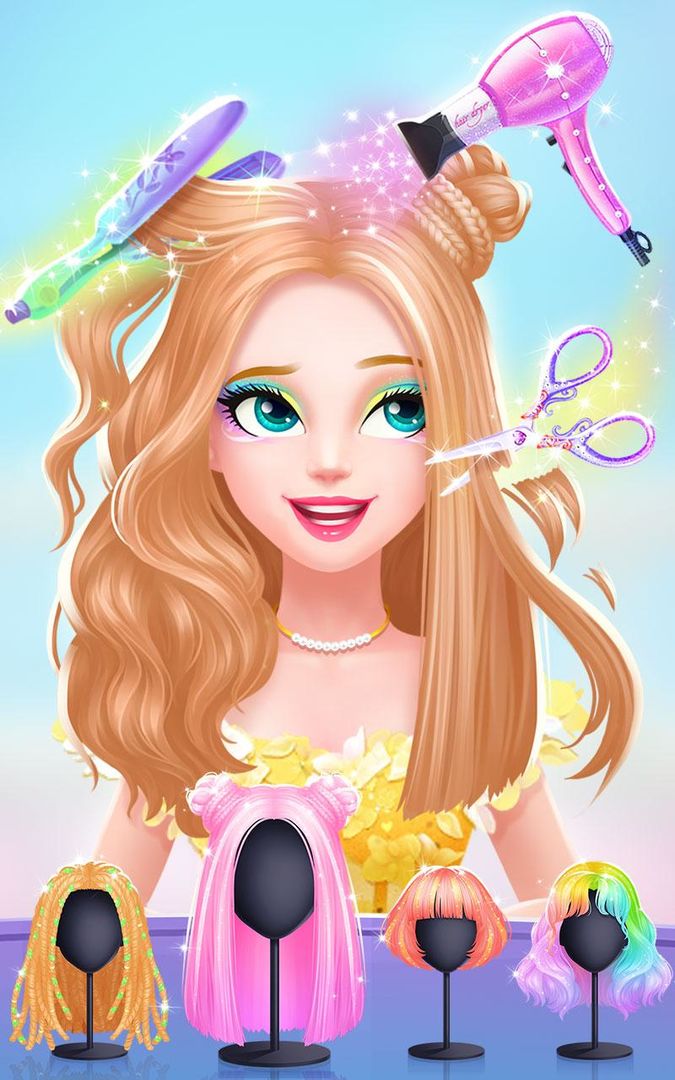 Princess Dream Hair Salon screenshot game