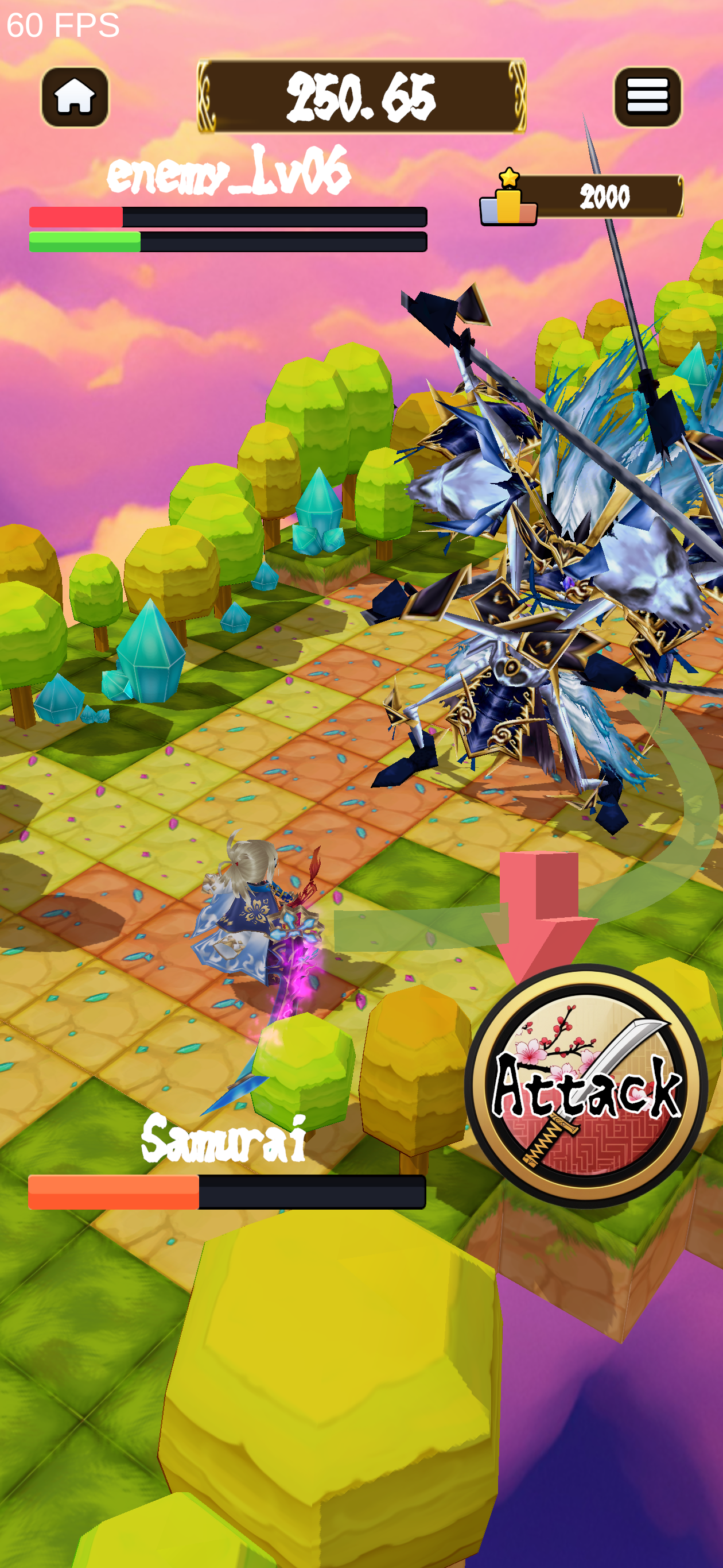 SAMURAI ELEMENTS-JAPAN Action Game Screenshot