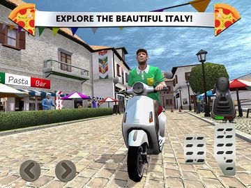 Pizza Delivery: Driving Sim Game Screenshot
