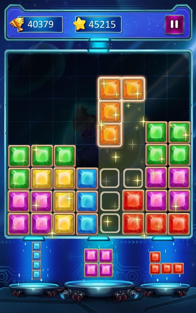 Block Puzzle Galaxy ภาพหน้าจอเกม