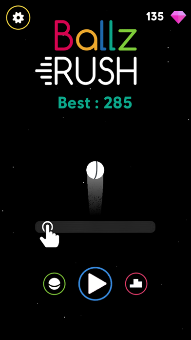 Captura de Tela do Jogo Ballz Rush