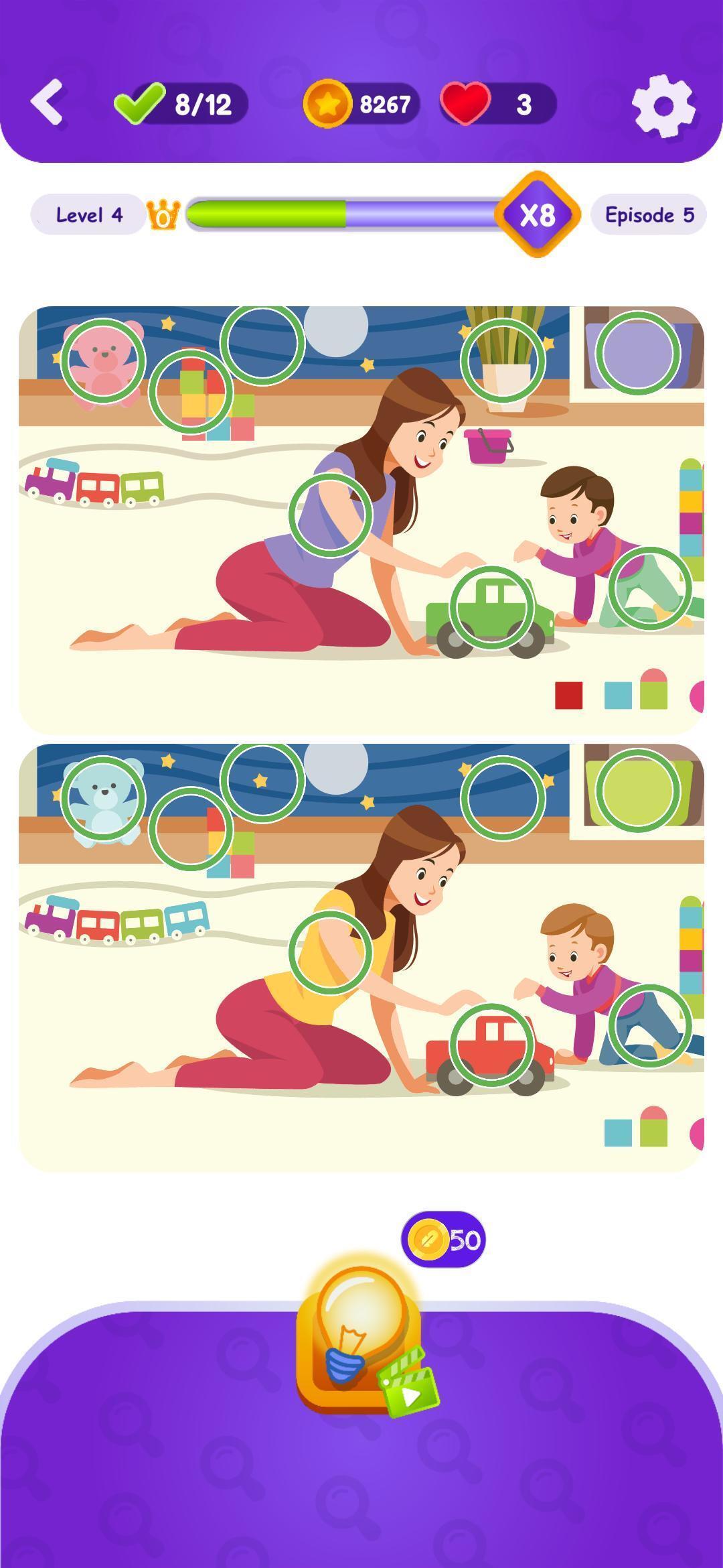 Spot All ภาพหน้าจอเกม