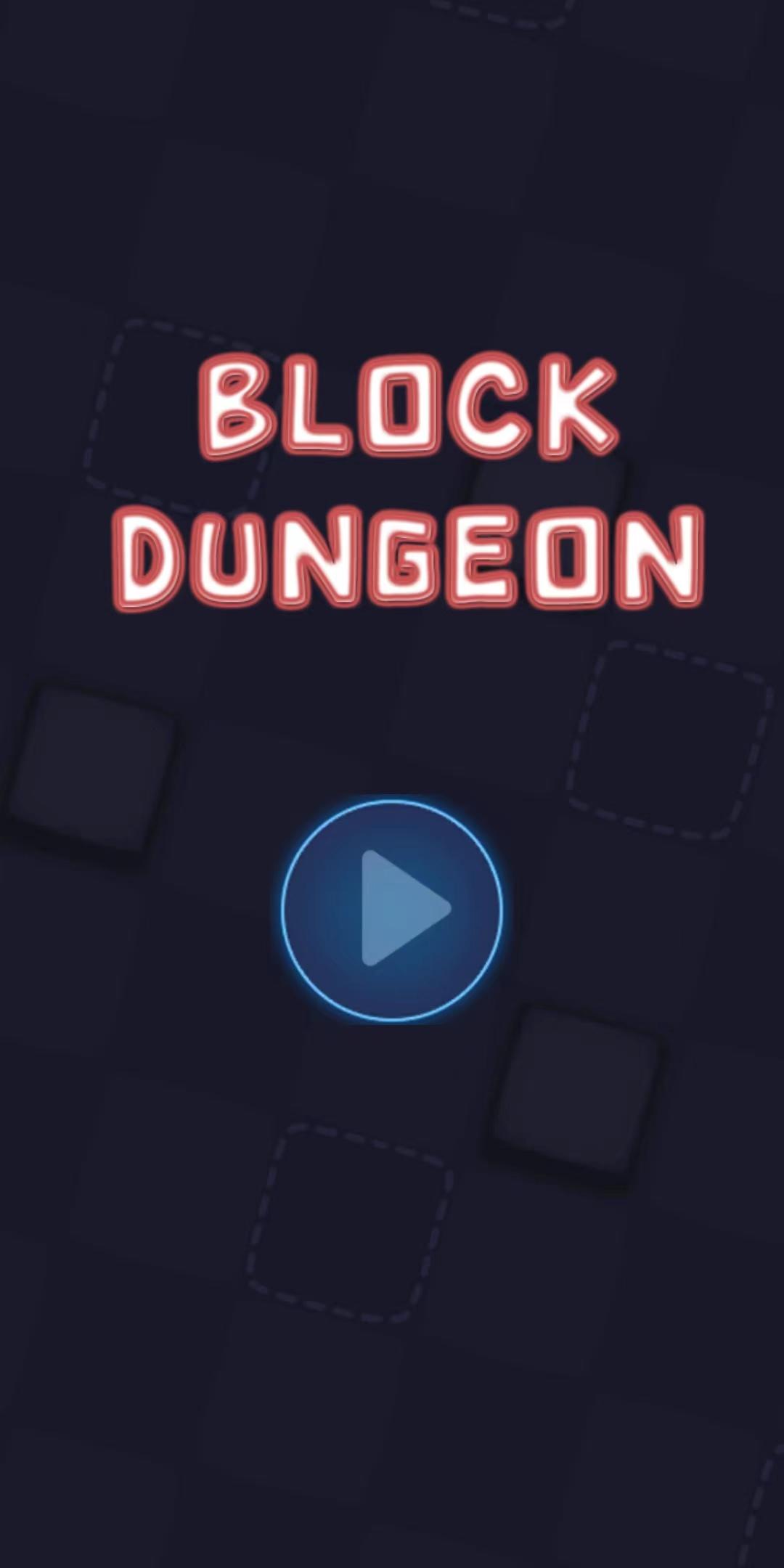 Block Dungeon Game Screenshot