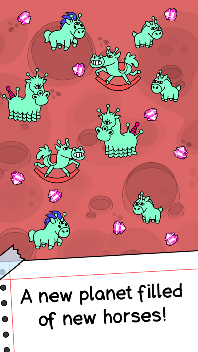Horse Evolution: Mutant Ponies Game Screenshot