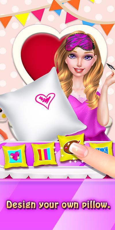 Fashion Doll - Sleepover Party Game Screenshot