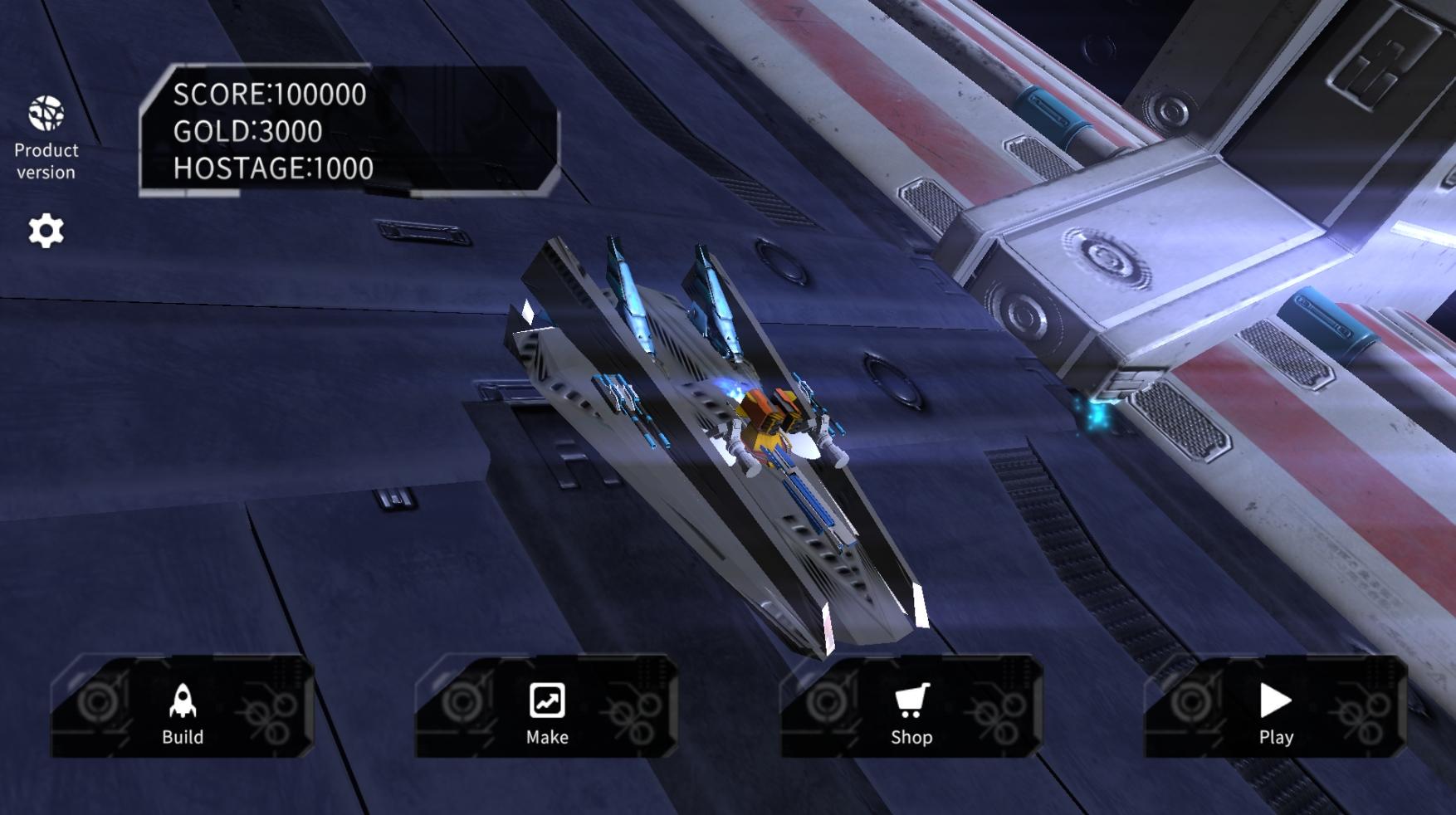 Cuplikan Layar Game Space Pirate King