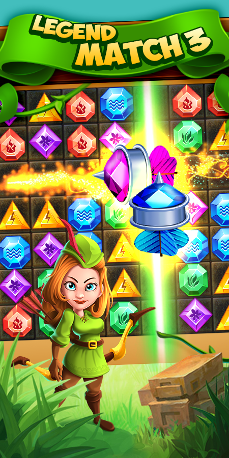 Jungle Puzzle Legend screenshot game