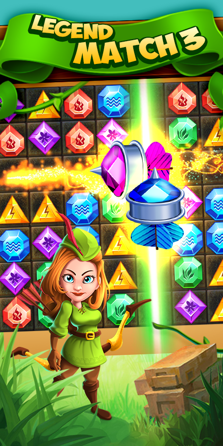 Jungle Puzzle Legend Game Screenshot