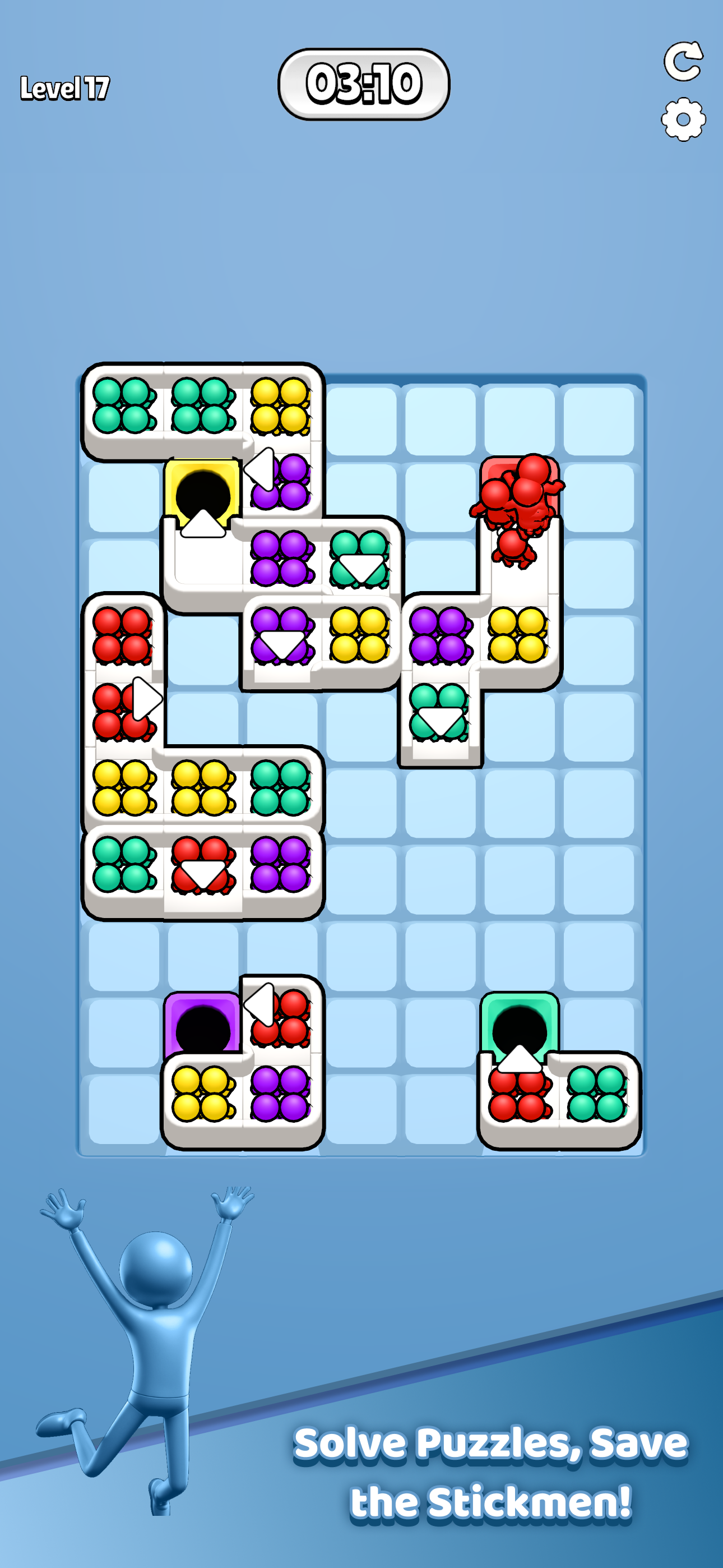 Block Rescue Jam Game Screenshot