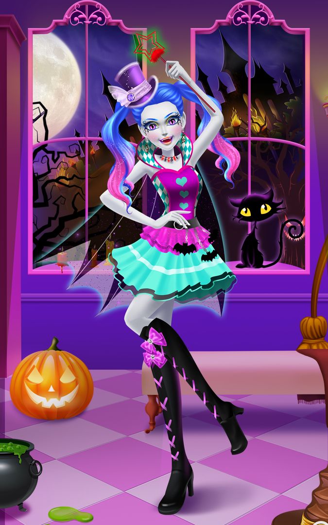 Screenshot of Beauty Girl Monster Style Spa