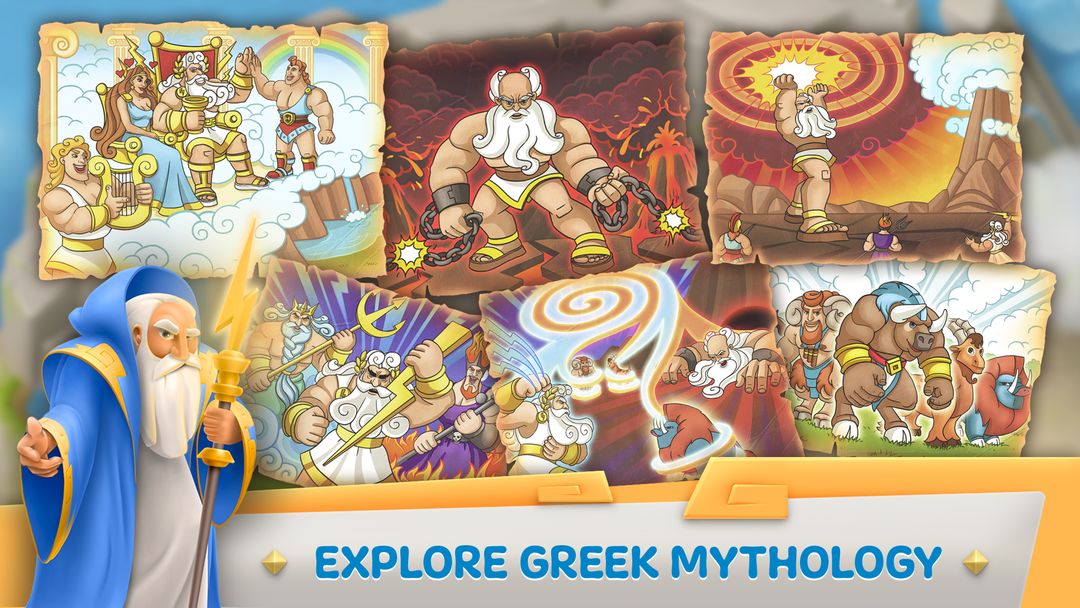 Screenshot of Legends Of Olympus: Farm & City Building Games